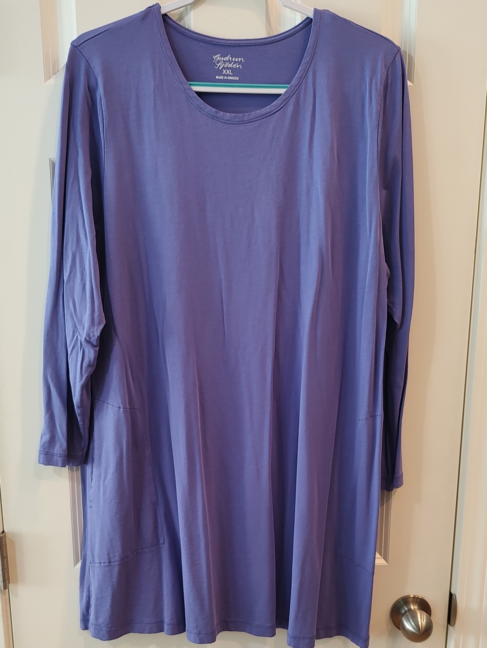 Gudrun Sjoden Lavender Long Sleeve Tunic